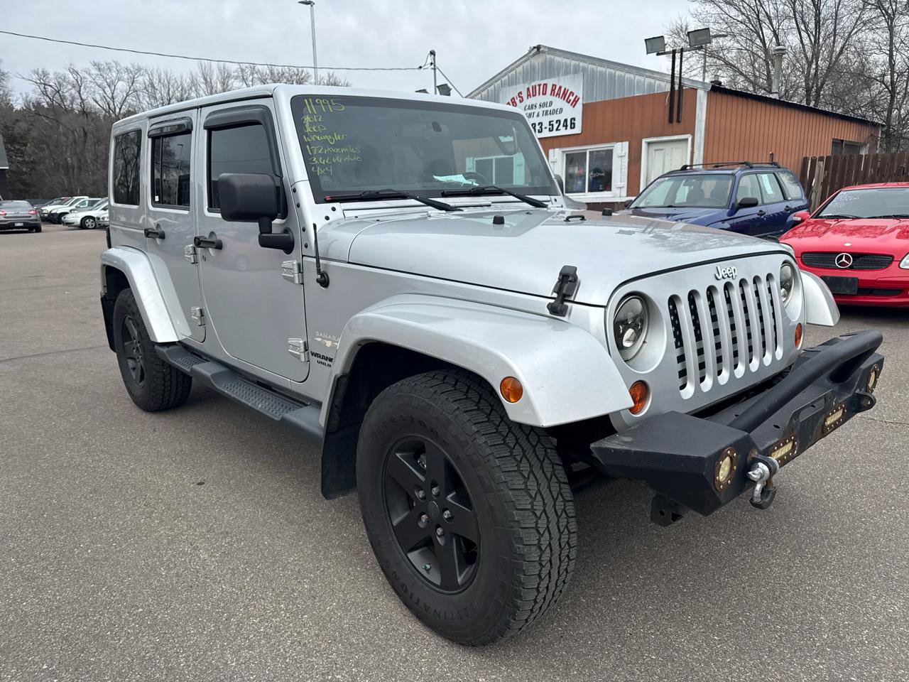 Used 2012 Jeep Wrangler Unlimited Sahara w/ Connectivity Group AWD/4WD image 3