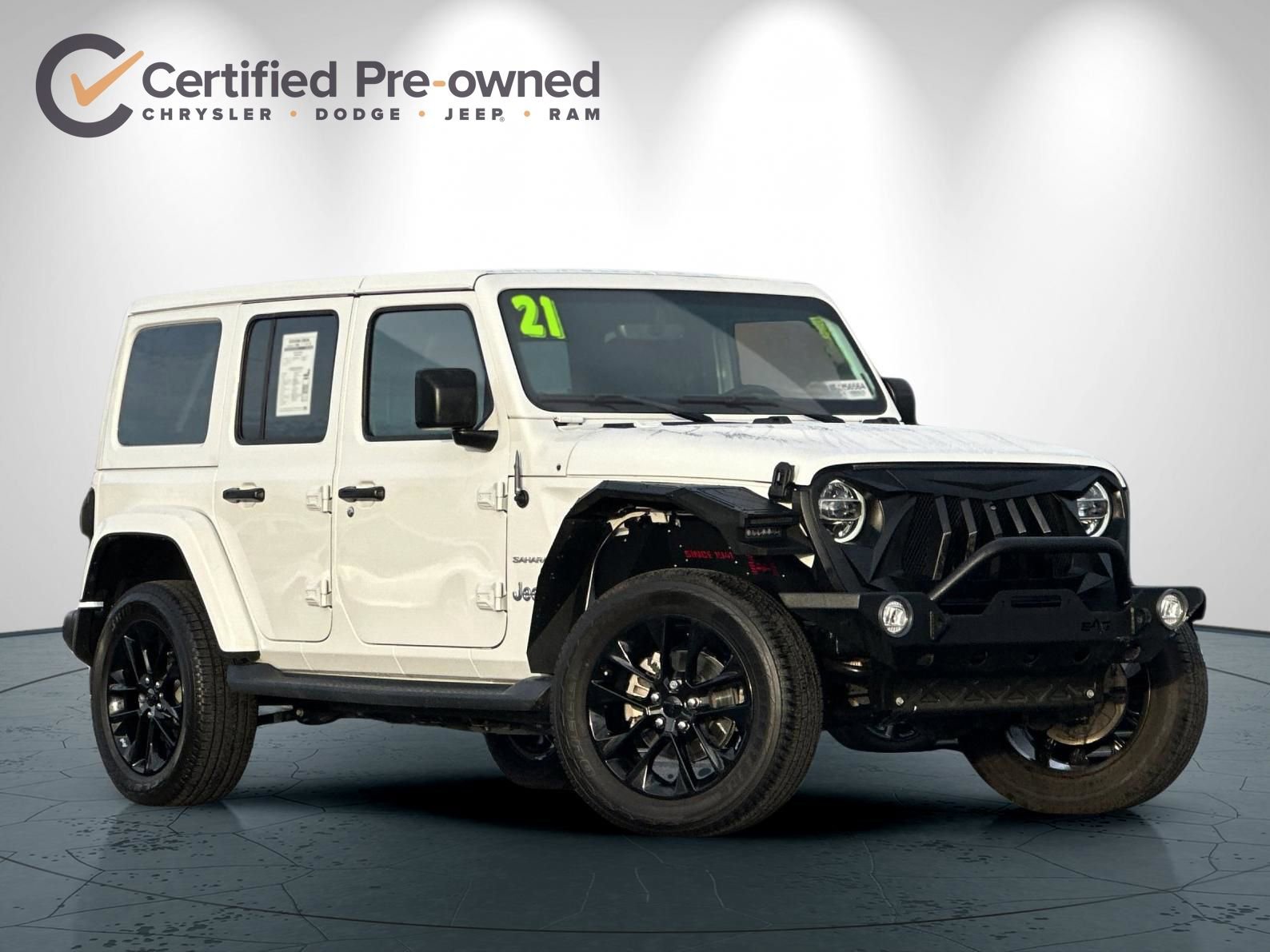 Used 2021 Jeep Wrangler Unlimited Sahara w/ Cold Weather Group image 2