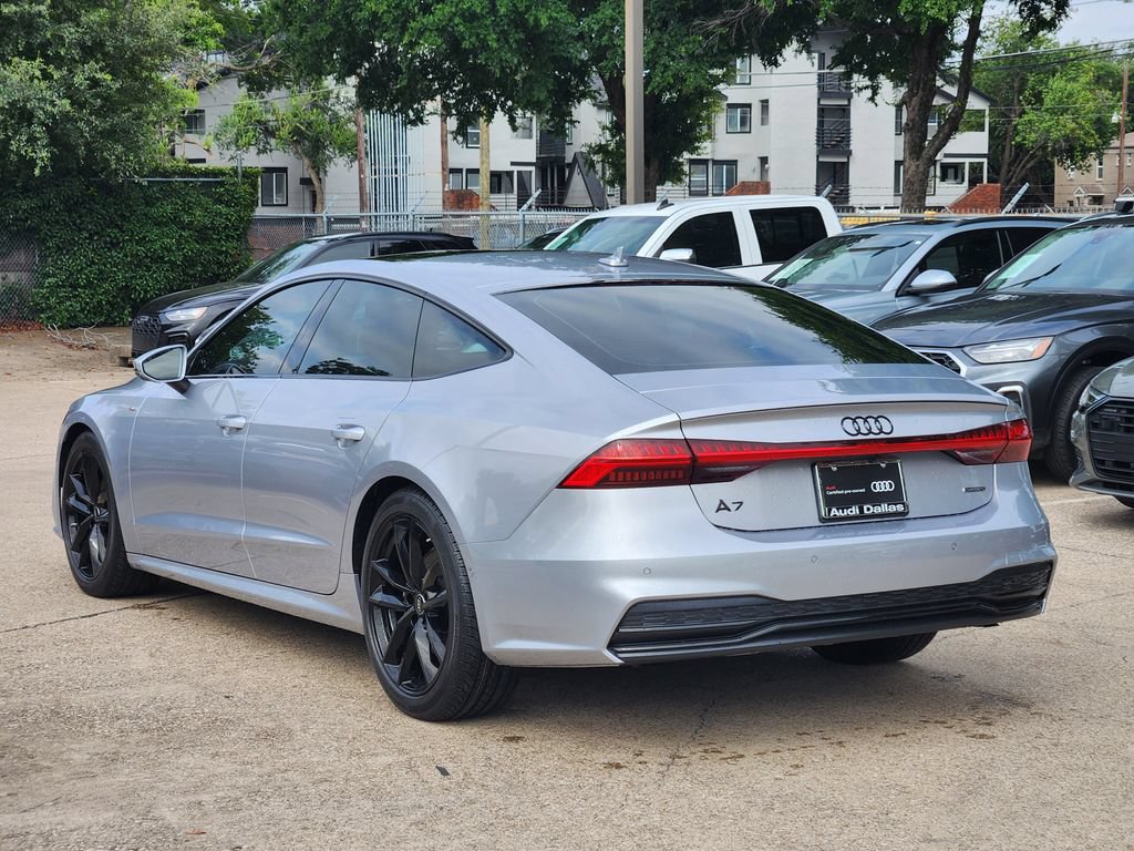 Certified 2023 Audi A7 3.0T Prestige w/ S Line Black Optic Package AWD/4WD image 8
