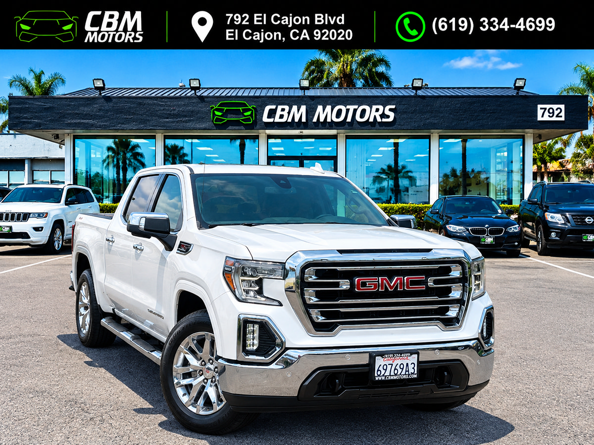 Used 2020 GMC Sierra 1500 SLT w/ Driver Alert Package II AWD/4WD image 1