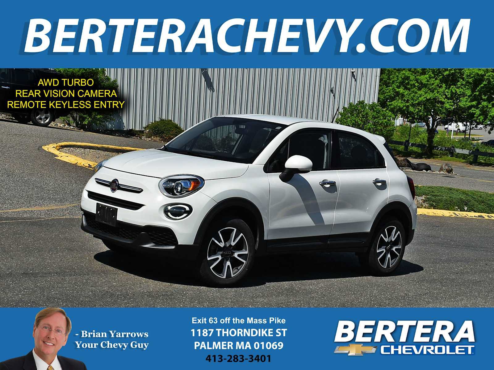Used 2020 FIAT 500X Pop AWD/4WD image 1