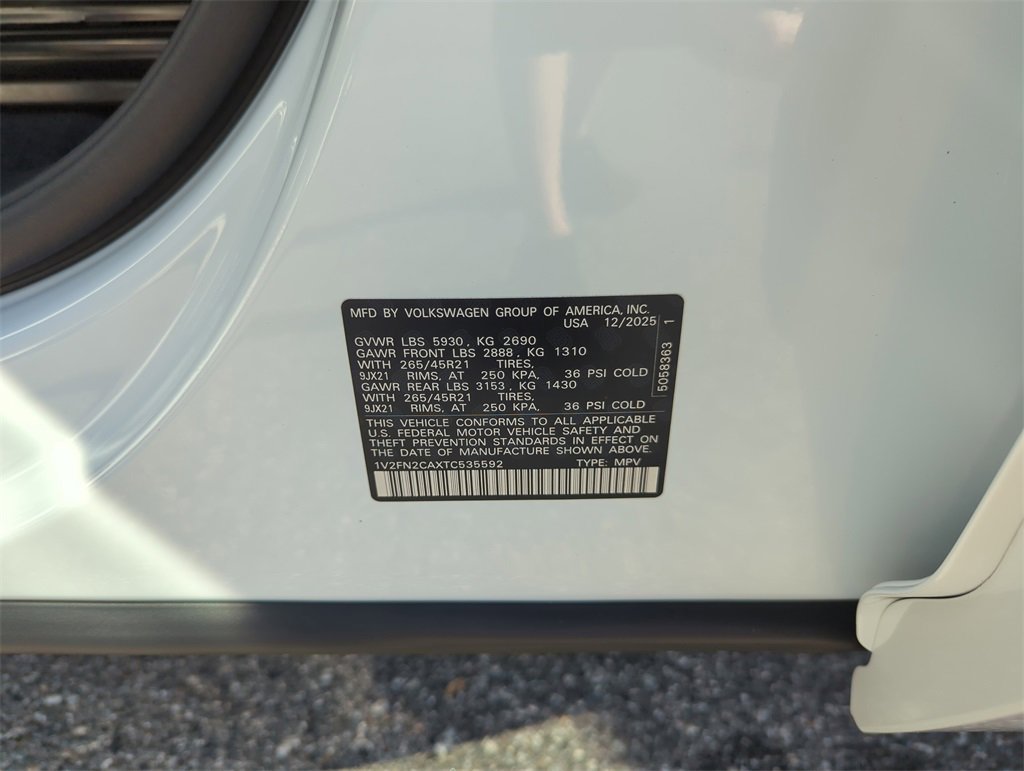 New 2026 Volkswagen Atlas SEL Premium R-Line image 47