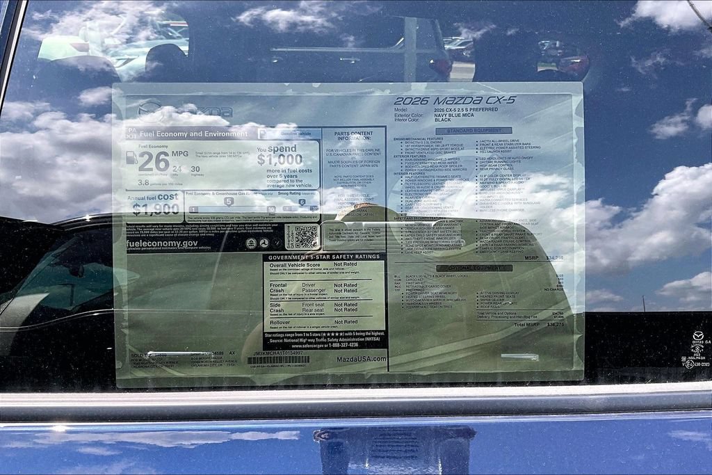New 2026 MAZDA CX-5 Preferred AWD/4WD image 13