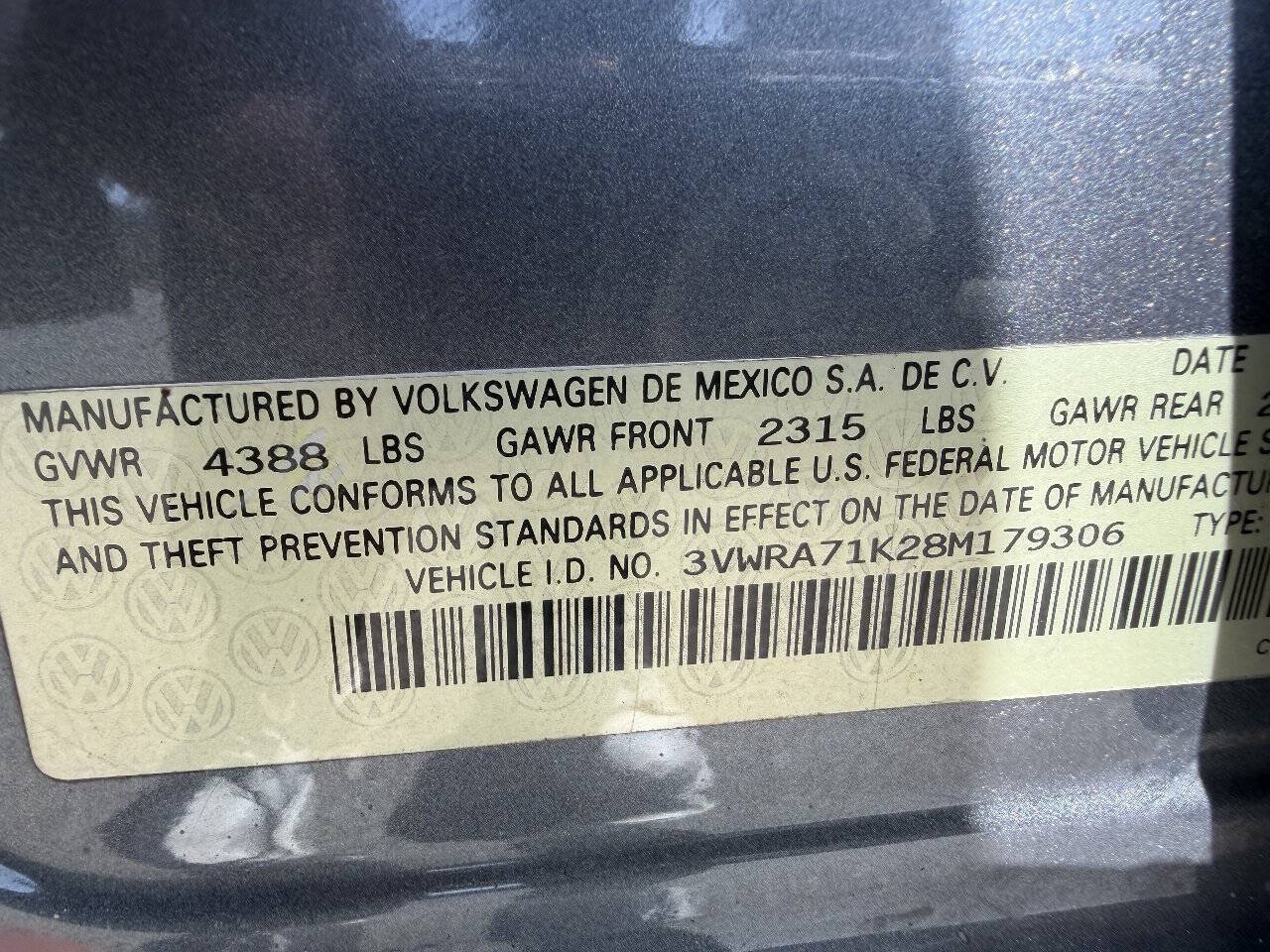 Used 2008 Volkswagen Jetta Wolfsburg Edition FWD image 15