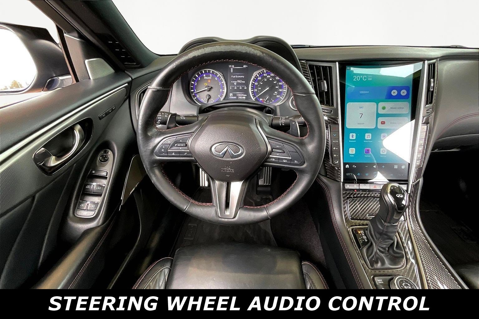 Used 2019 INFINITI Q50 Red Sport 400 image 8