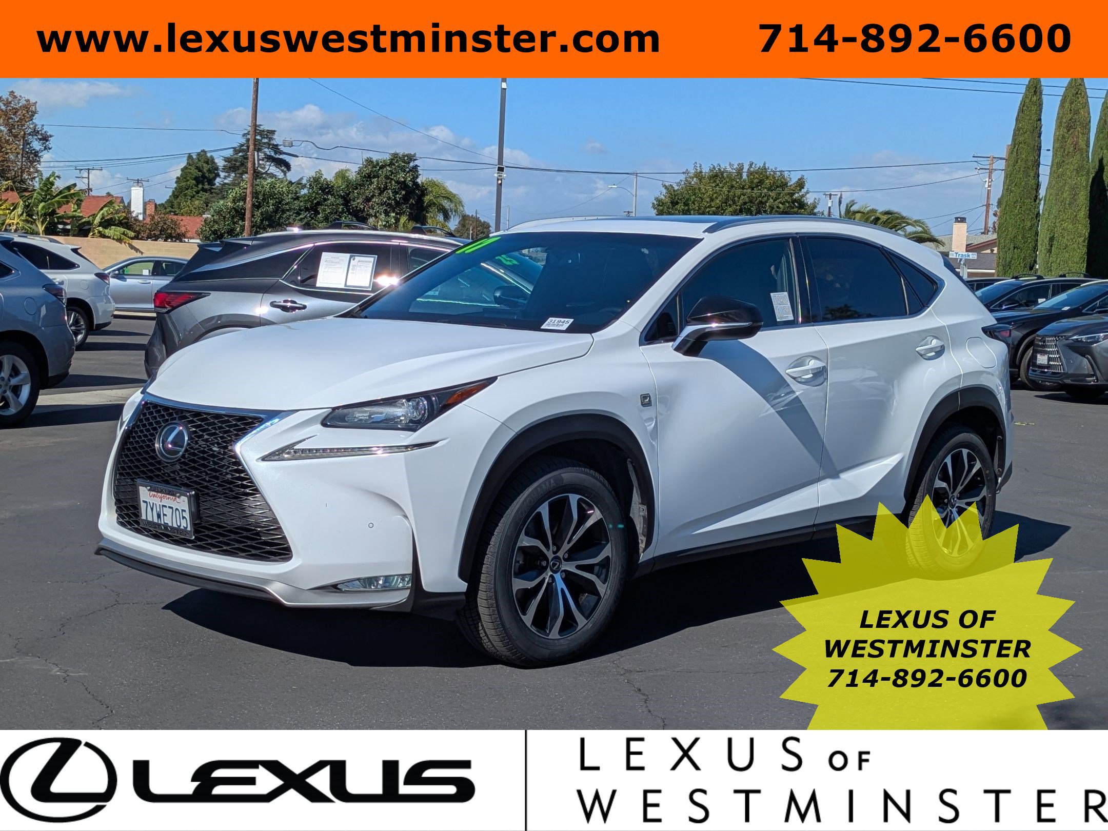 Used 2017 Lexus NX 200t F Sport