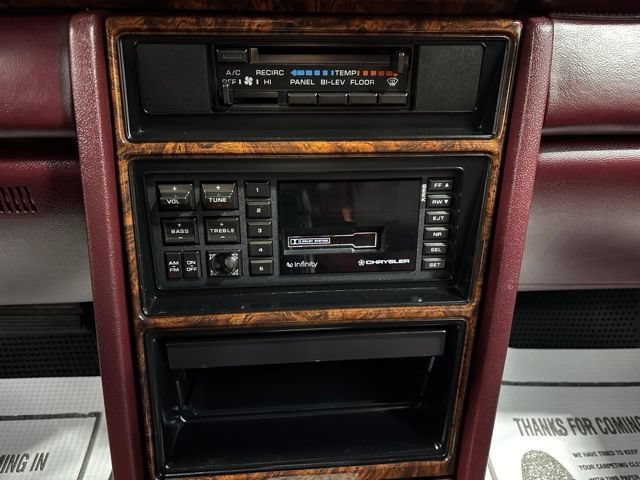 Used 1988 Chrysler LeBaron Convertible FWD image 19