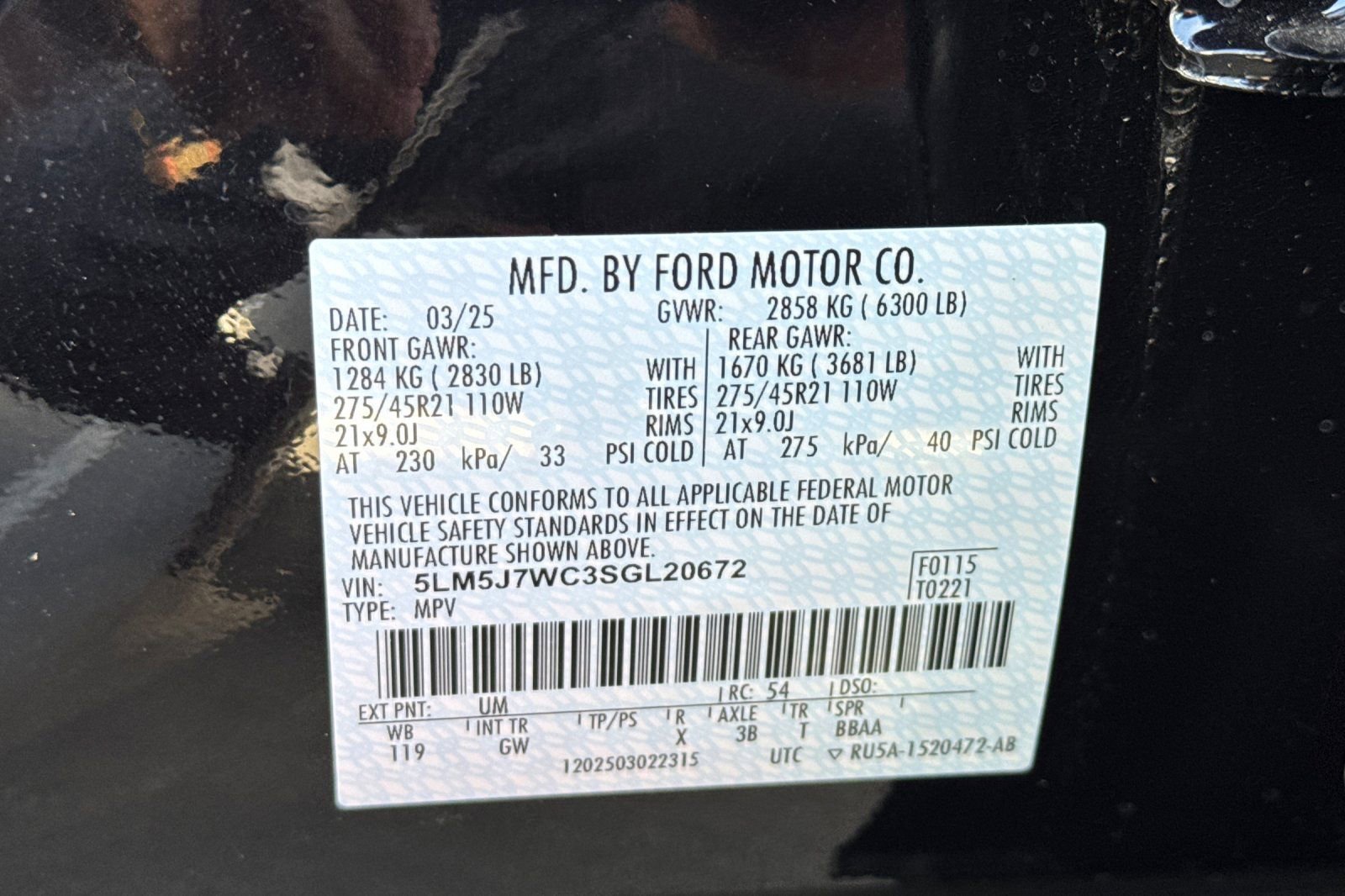 New 2025 Lincoln Aviator Reserve w/ Luxury Package image 28