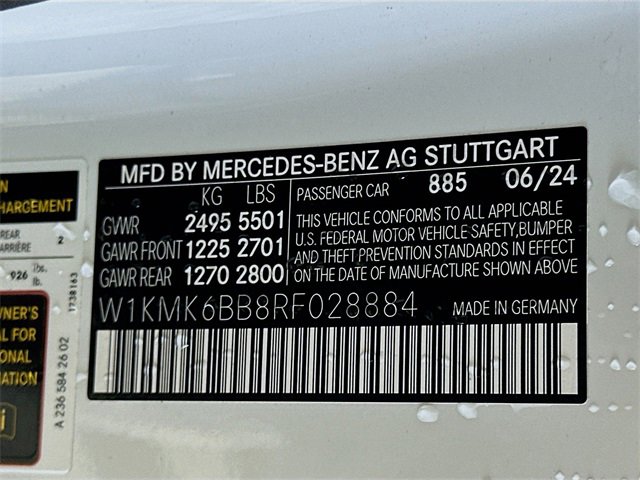 Used 2024 Mercedes-Benz CLE 450 4MATIC Cabriolet image 31