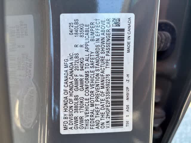 Used 2025 Honda Civic Sport image 23