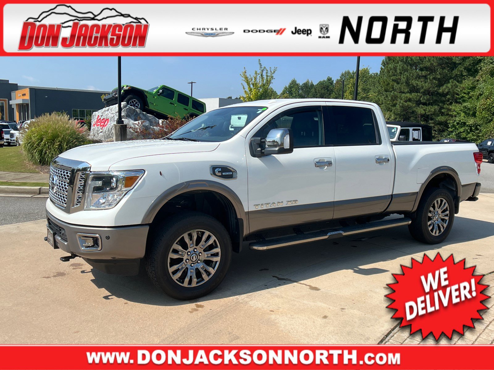 Used 2018 Nissan Titan Platinum Reserve w/ Platinum Utility Package