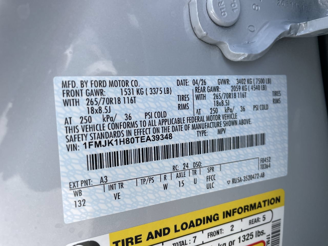 New 2026 Ford Expedition Max Active RWD image 37