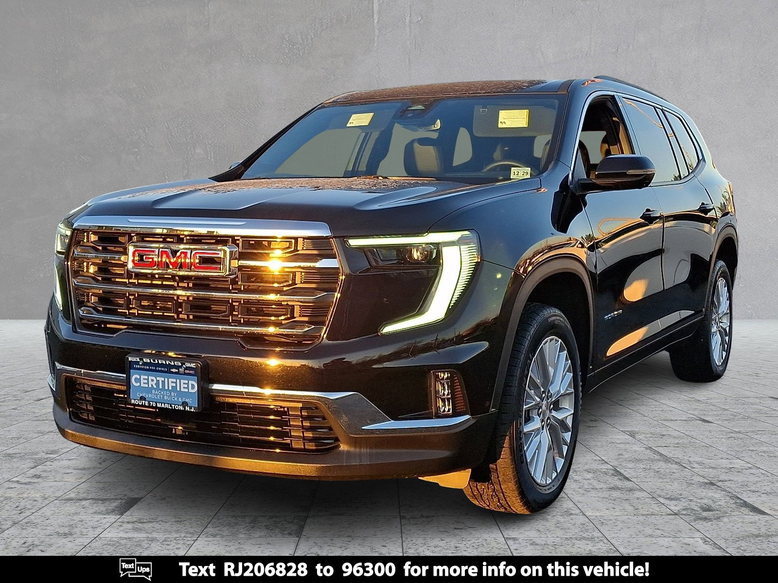 Certified 2024 GMC Acadia Elevation