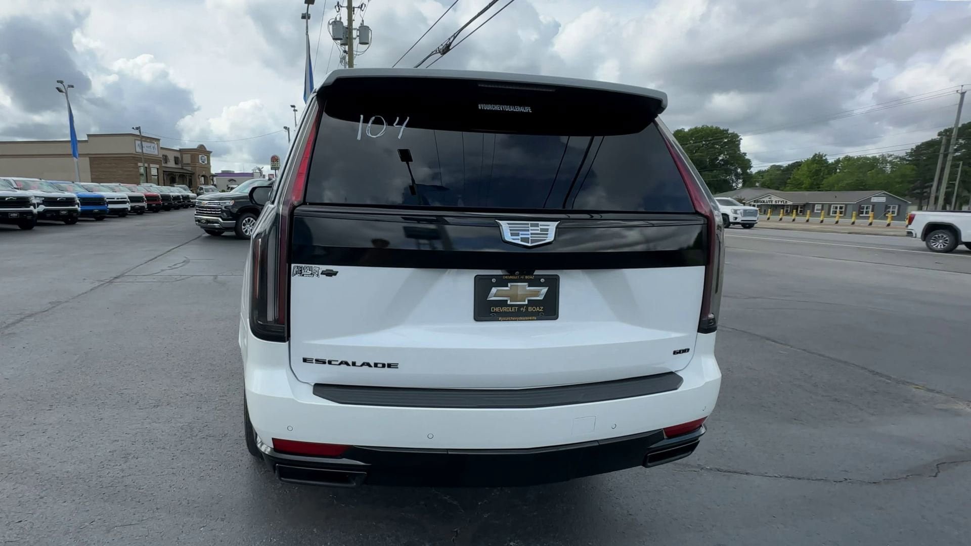 Used 2023 Cadillac Escalade Sport w/ LPO, ONYX Package AWD/4WD image 7
