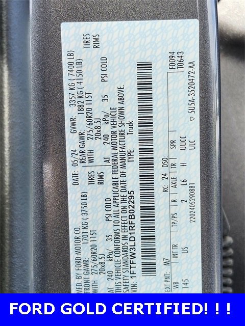 Used 2024 Ford F150 XLT w/ Equipment Group 302A MID image 18