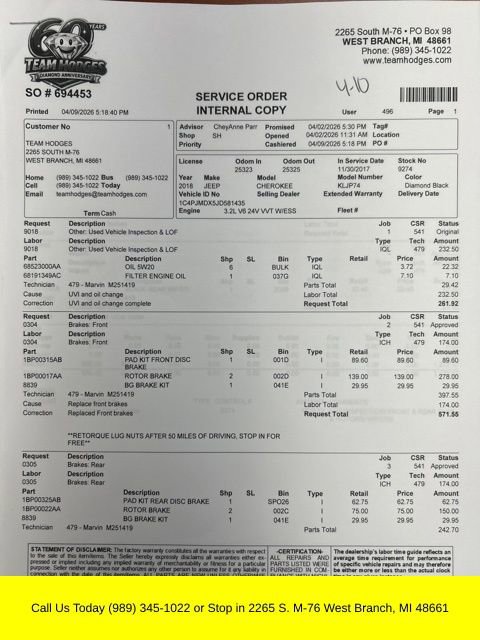 Used 2018 Jeep Cherokee Limited w/ Technology Group image 42