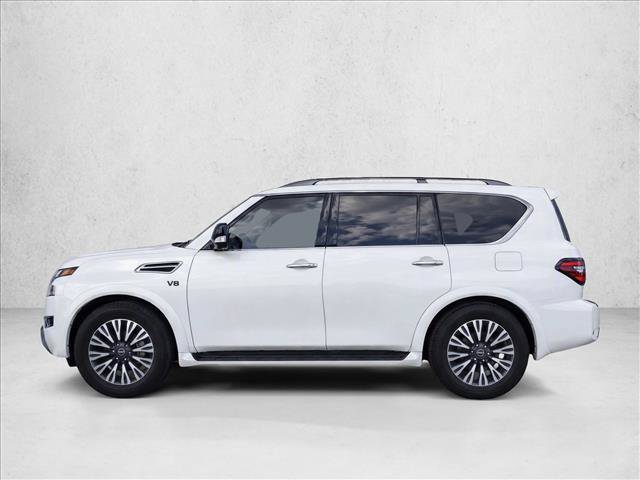 Used 2022 Nissan Armada SL w/ Midnight Edition Package RWD image 4