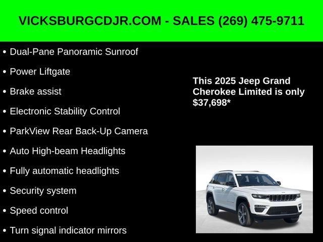 New 2025 Jeep Grand Cherokee Limited image 22