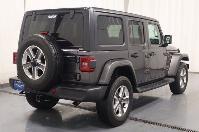 Used 2021 Jeep Wrangler Unlimited Sahara w/ Uconnect 4C Nav & Sound Group image 9