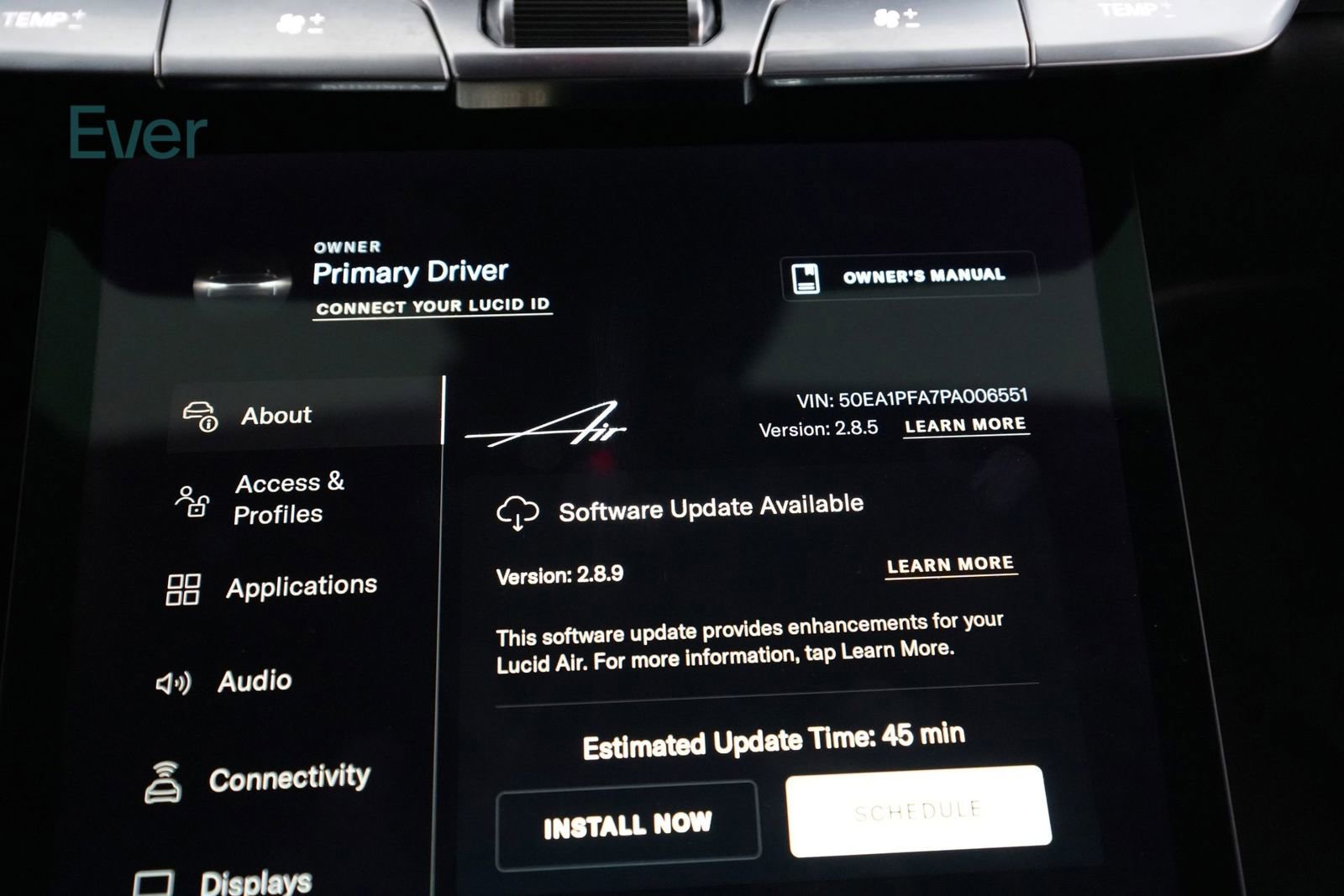 Used 2023 Lucid Air Pure AWD/4WD image 7