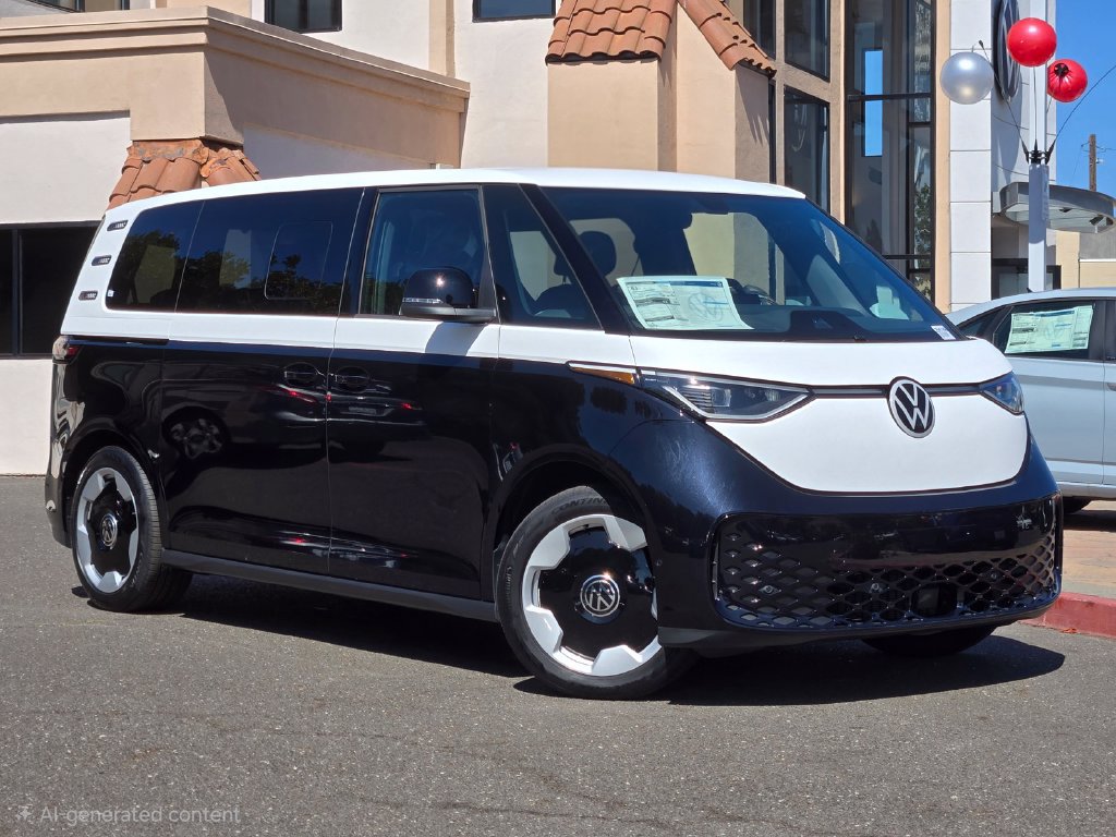 New 2025 Volkswagen ID. Buzz Pro S RWD image 2