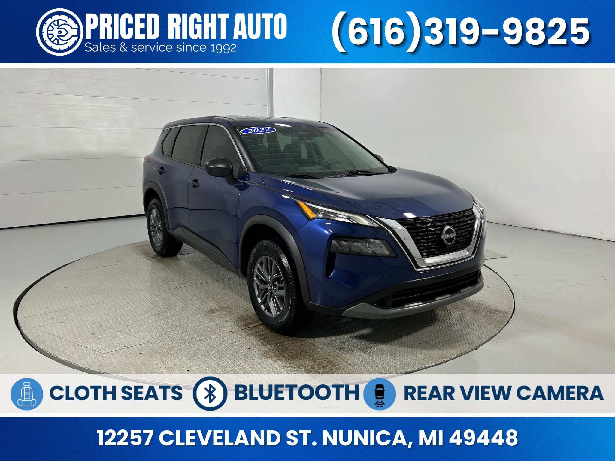 Used 2022 Nissan Rogue S AWD/4WD image 1