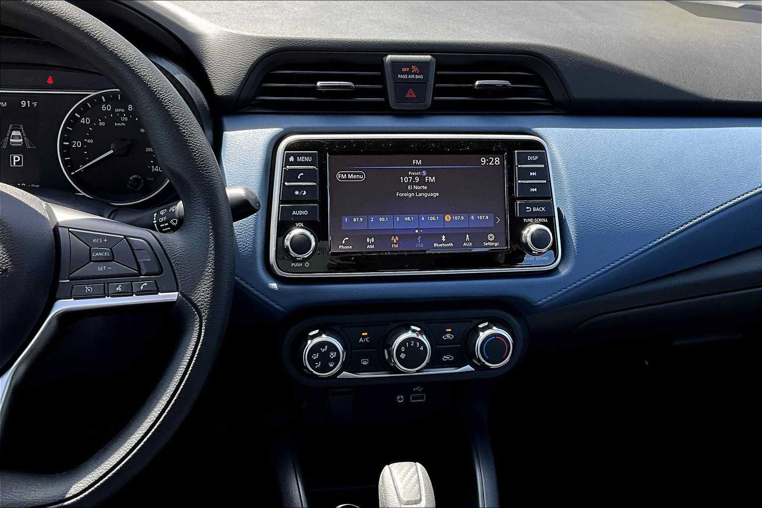 Certified 2025 Nissan Versa SV w/ Trunk Package FWD image 6