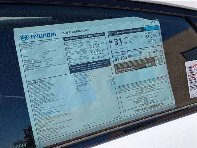 Used 2025 Hyundai Elantra N Line FWD image 25