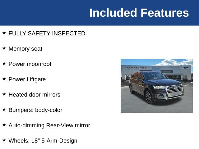 Used 2018 Audi Q7 2.0T Premium Plus AWD/4WD image 5