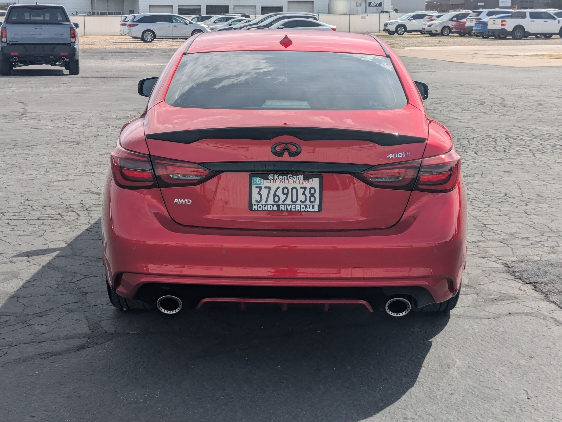 Used 2021 INFINITI Q50 Red Sport 400 AWD/4WD image 7