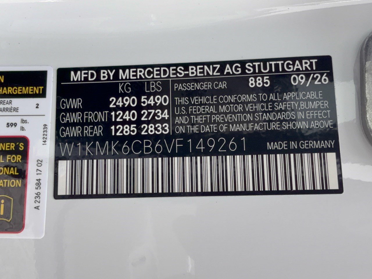 New 2027 Mercedes-Benz CLE 53 AMG 4MATIC Cabriolet image 32