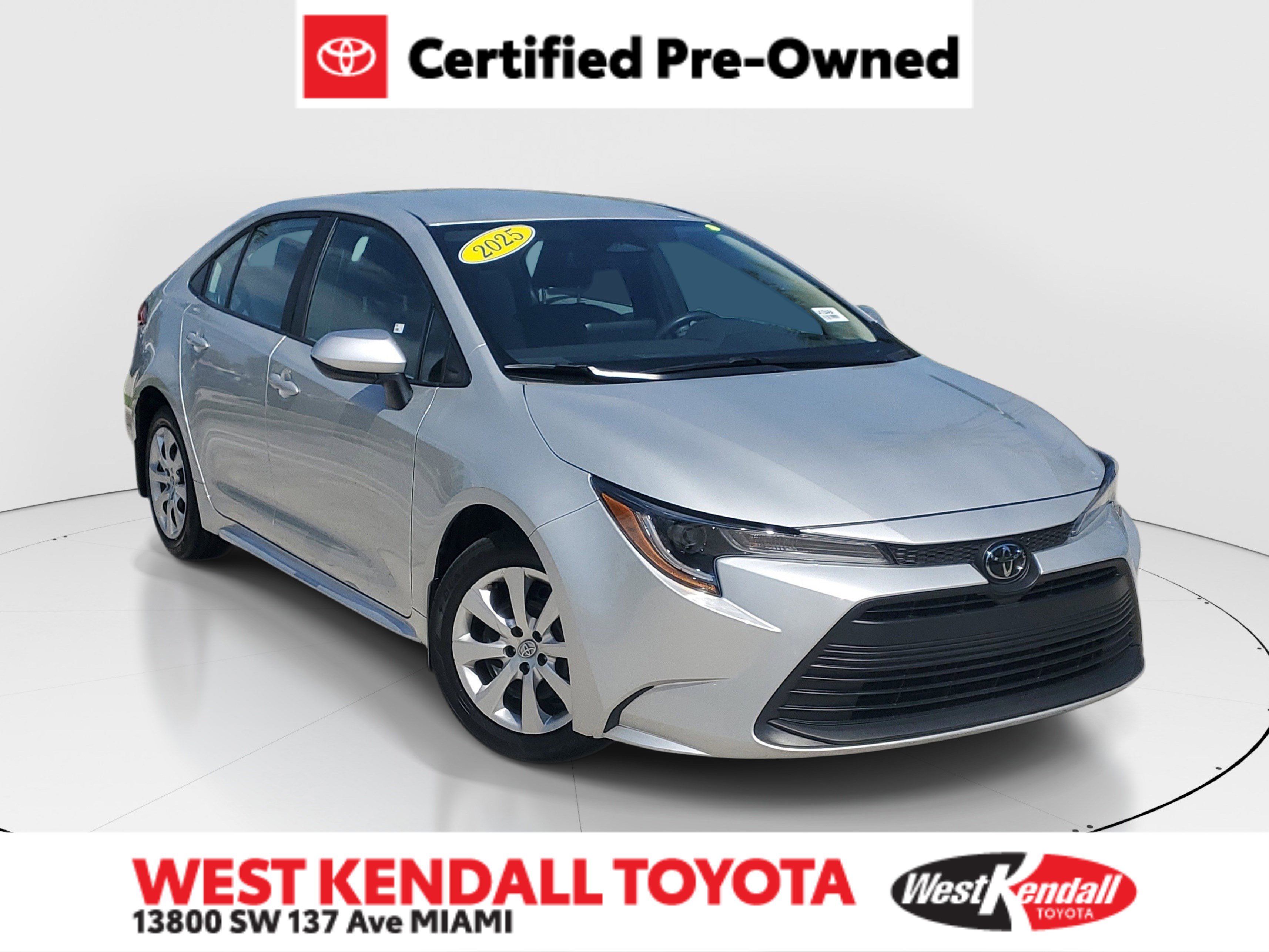 Certified 2025 Toyota Corolla LE FWD video 1