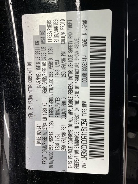 Used 2024 MAZDA CX-90 3.3 Turbo w/ Preferred Plus image 34