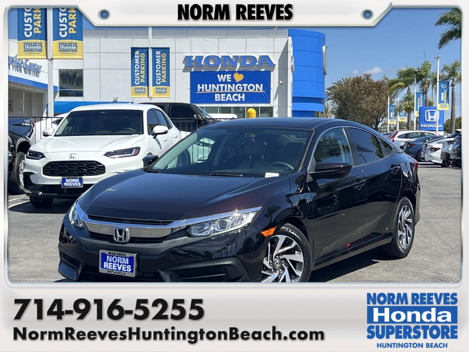 Used 2017 Honda Civic EX image 1