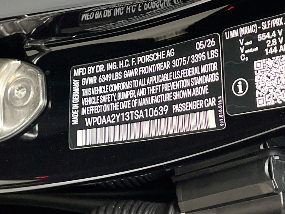 New 2026 Porsche Taycan RWD image 35