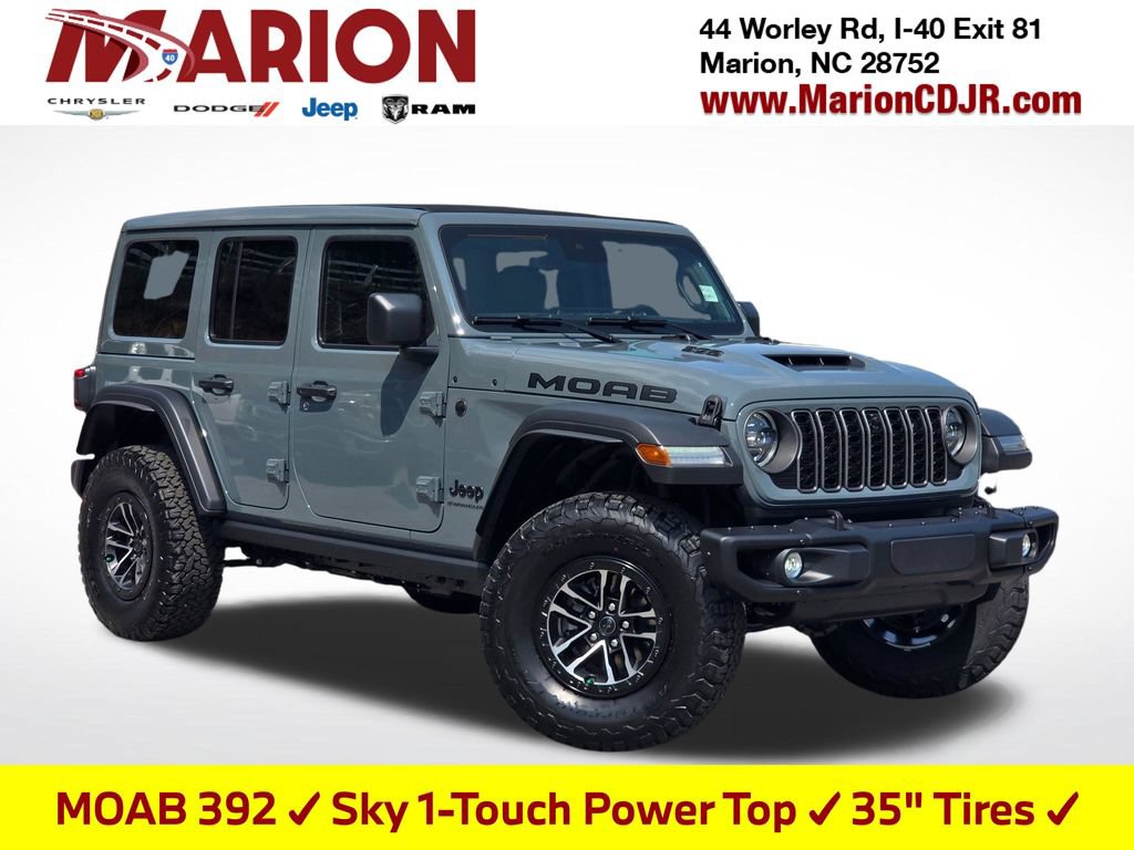 New 2026 Jeep Wrangler Unlimited Rubicon 392 w/ Quick Order Package 27X Moab AWD/4WD image 1