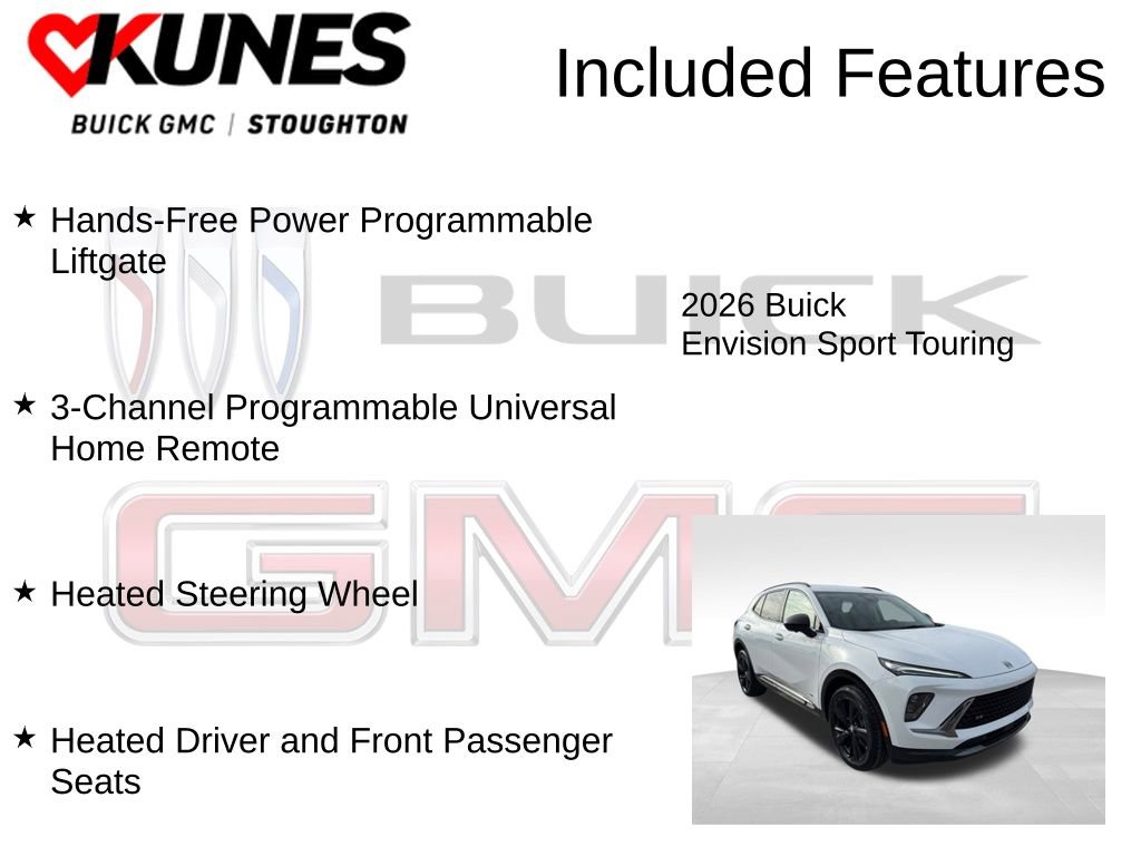 New 2026 Buick Envision Sport Touring image 3