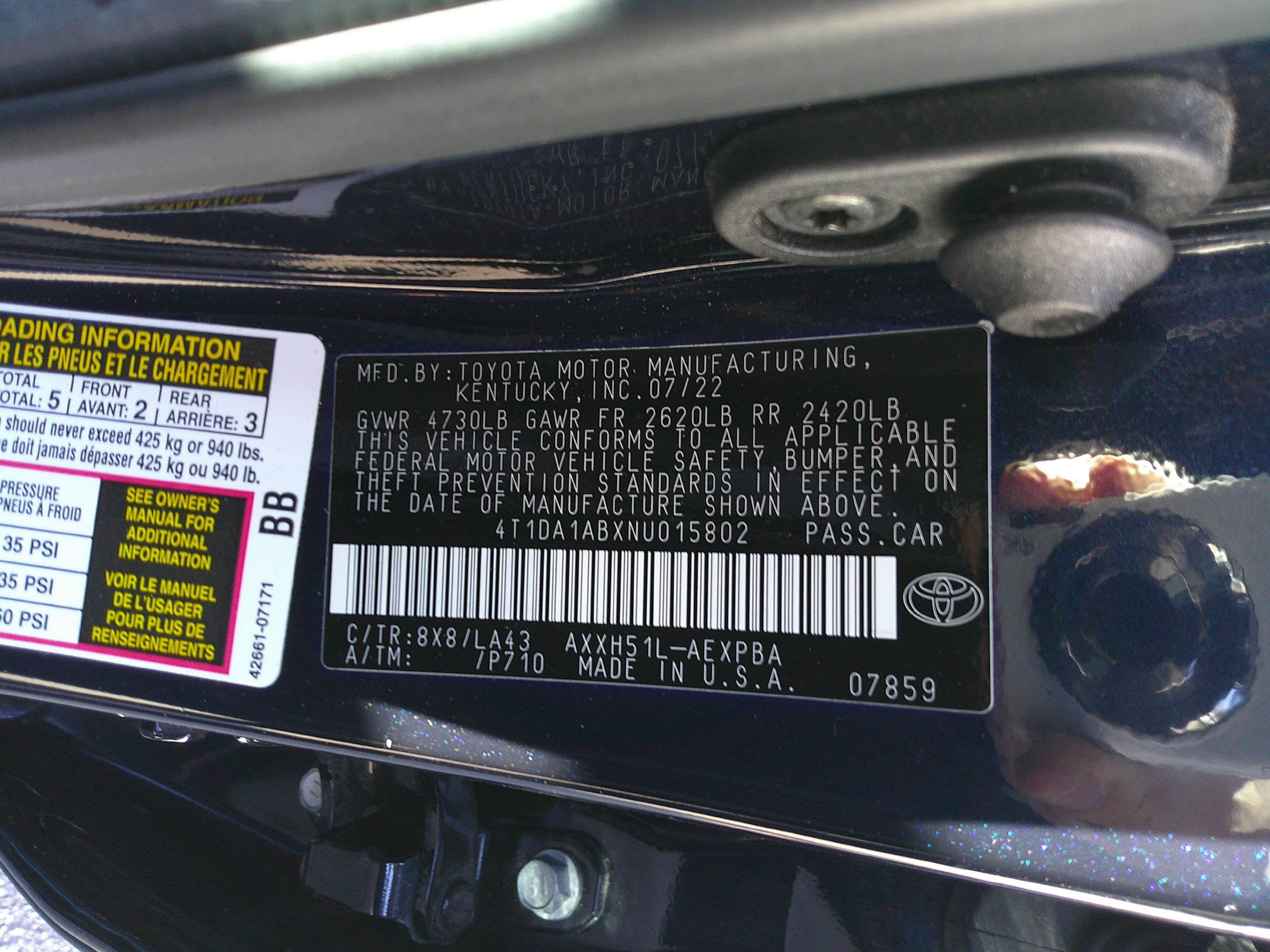 Used 2022 Toyota Avalon Limited image 35