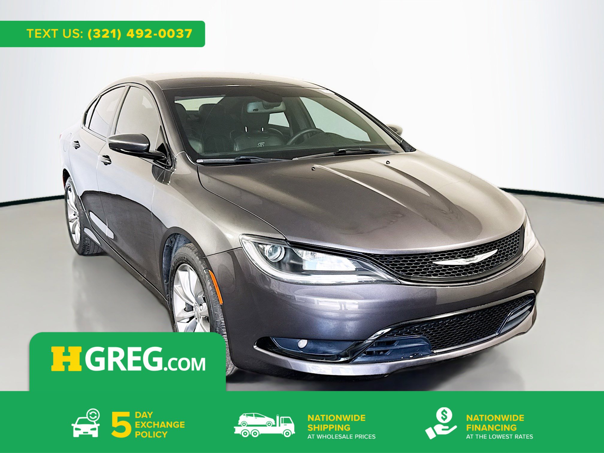Used 2016 Chrysler 200 S w/ Navigation & Sound Group I