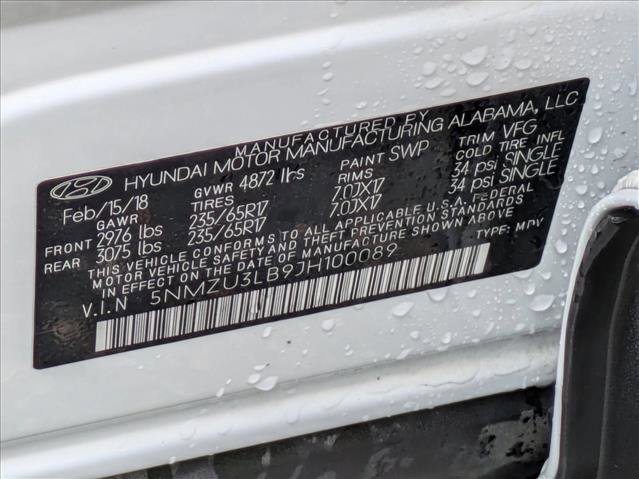Used 2018 Hyundai Santa Fe Sport w/ 2.4L Tech Package 04 FWD image 15