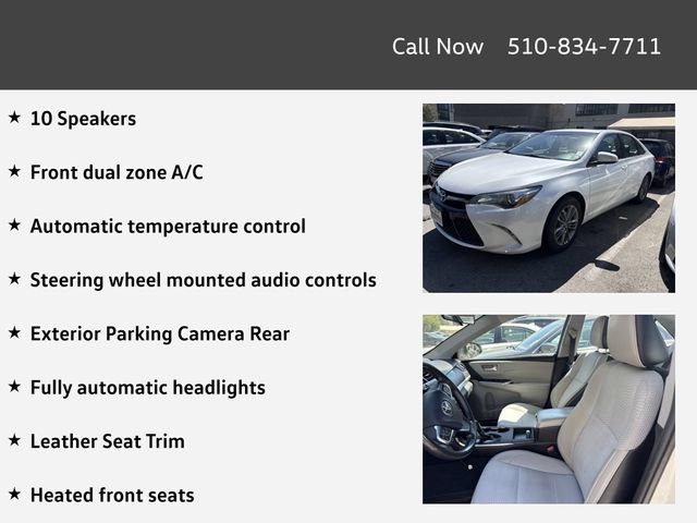 Used 2017 Toyota Camry XLE FWD image 4