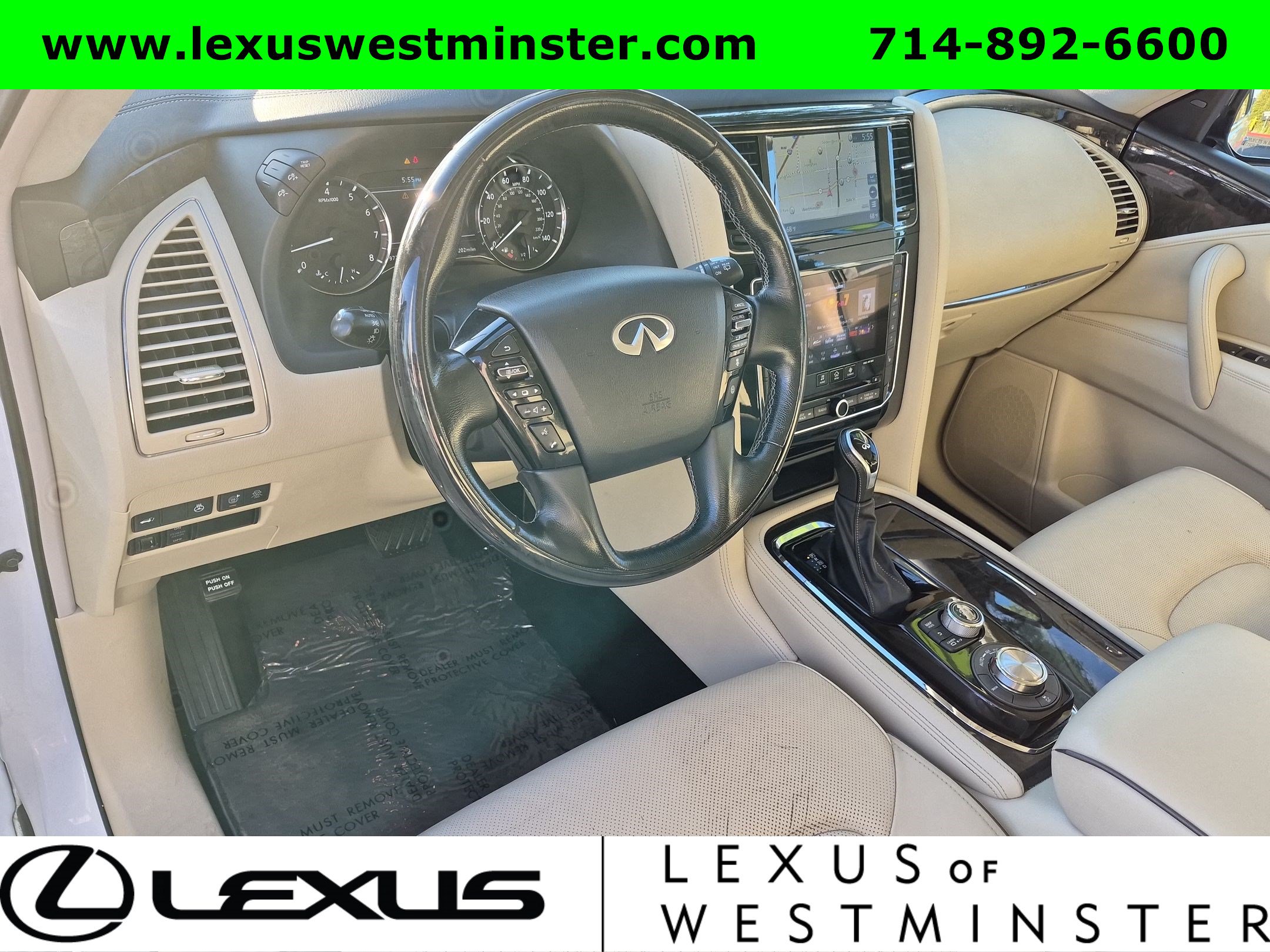 Used 2020 INFINITI QX80 Luxe w/ Proassist Package AWD/4WD image 17