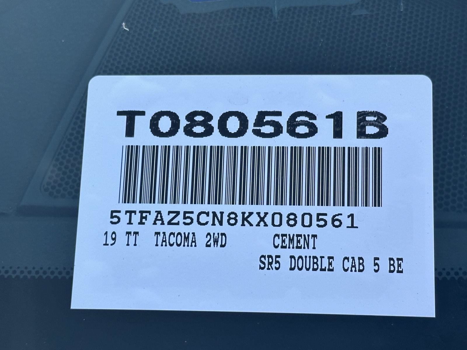 Used 2019 Toyota Tacoma SR5 RWD image 14