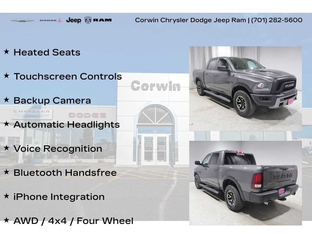 Used 2017 RAM 1500 Rebel AWD/4WD image 8