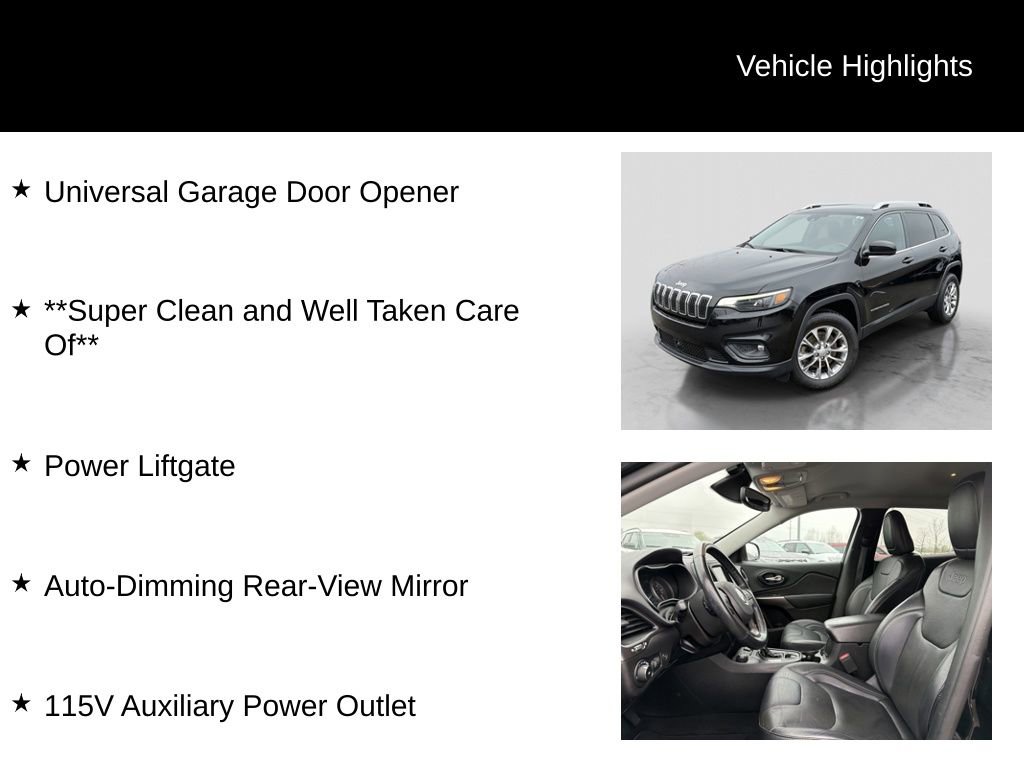 Used 2021 Jeep Cherokee Latitude Lux w/ Comfort/Convenience Group AWD/4WD image 11