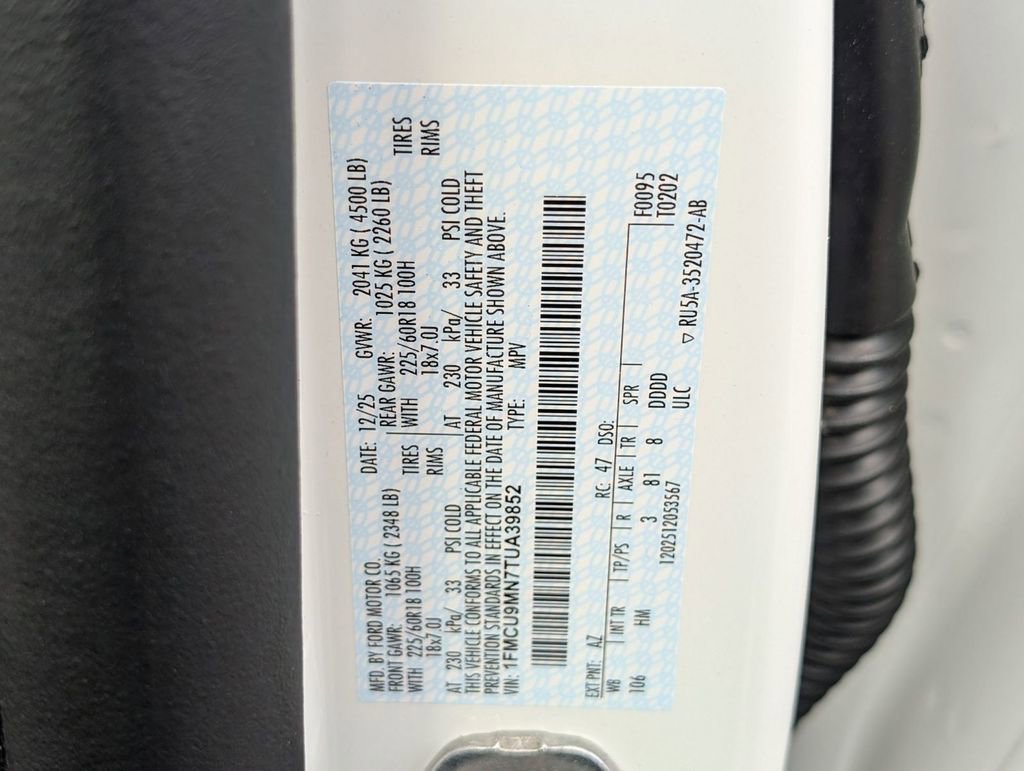 New 2026 Ford Escape ST-Line w/ Cold Weather Package image 50