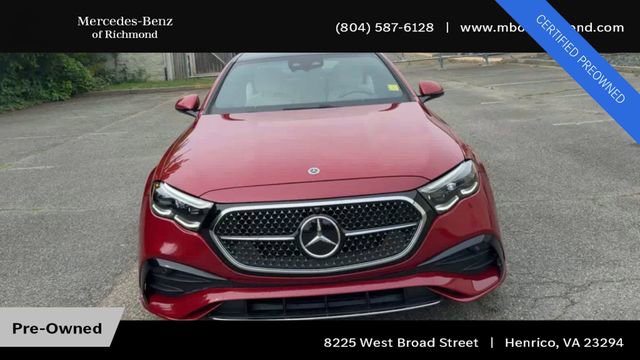 Used 2025 Mercedes-Benz E 350 4MATIC Sedan image 5