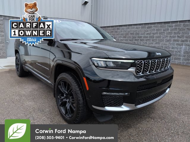 Used 2024 Jeep Grand Cherokee L Summit w/ Advanced Protech Group IV AWD/4WD image 1