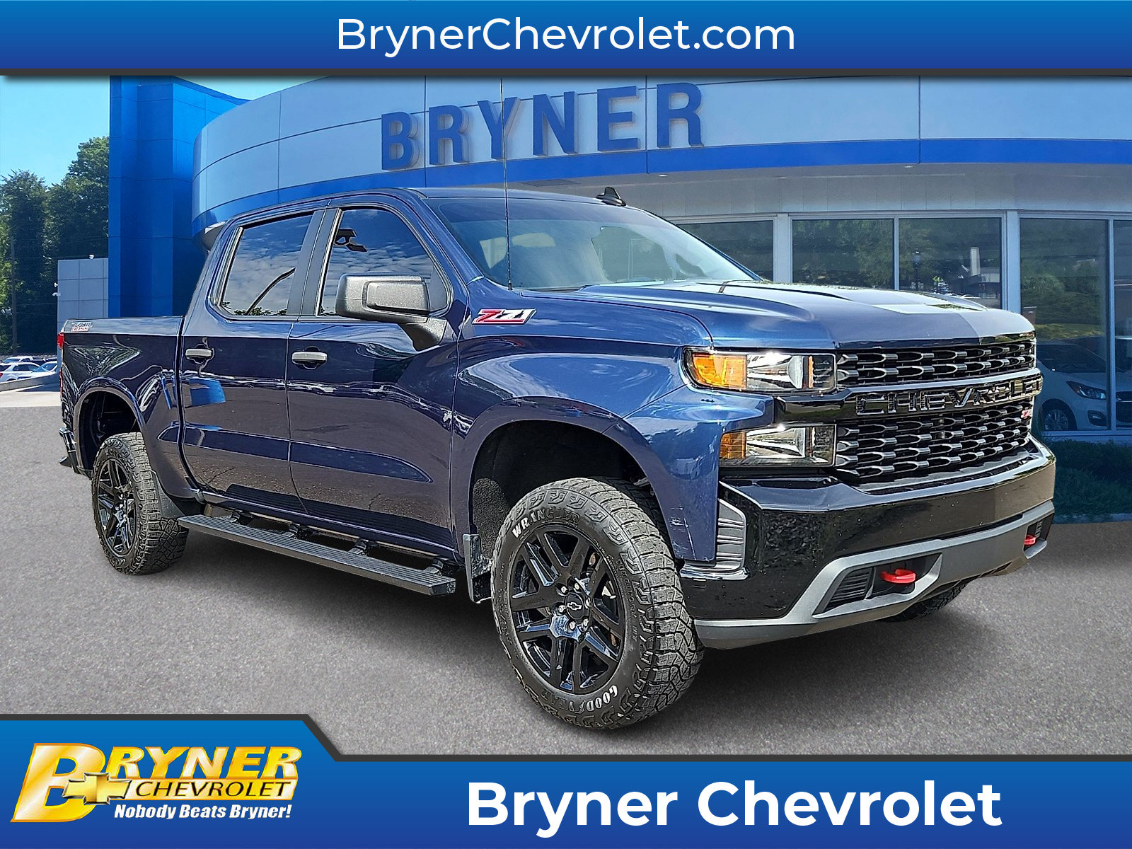 Used 2022 Chevrolet Silverado 1500 Custom Trail Boss AWD/4WD image 1