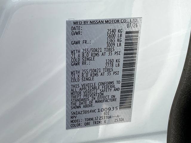 New 2027 Nissan Murano Platinum w/ Cargo Package AWD/4WD image 38